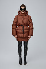 PUFFER VEST BRONZE