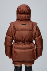 PUFFER VEST BRONZE