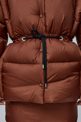 PUFFER VEST BRONZE