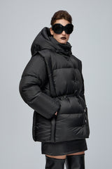 PUFFER VEST BLACK