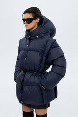 NAVY BLUE PUFFER VEST