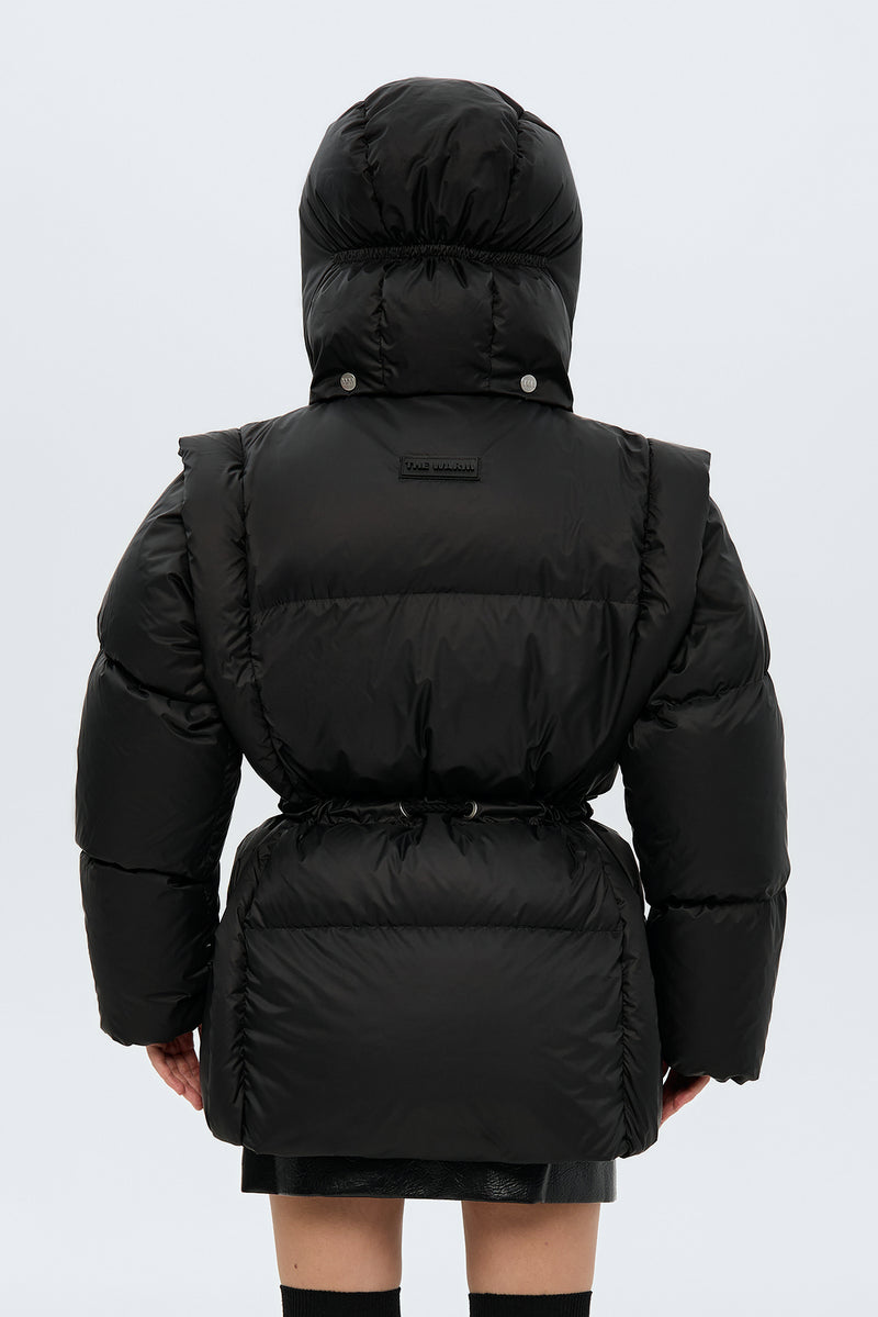 BLACK PUFFER VEST