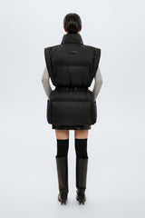 BLACK PUFFER VEST