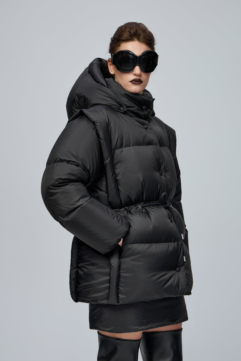 PUFFER VEST BLACK