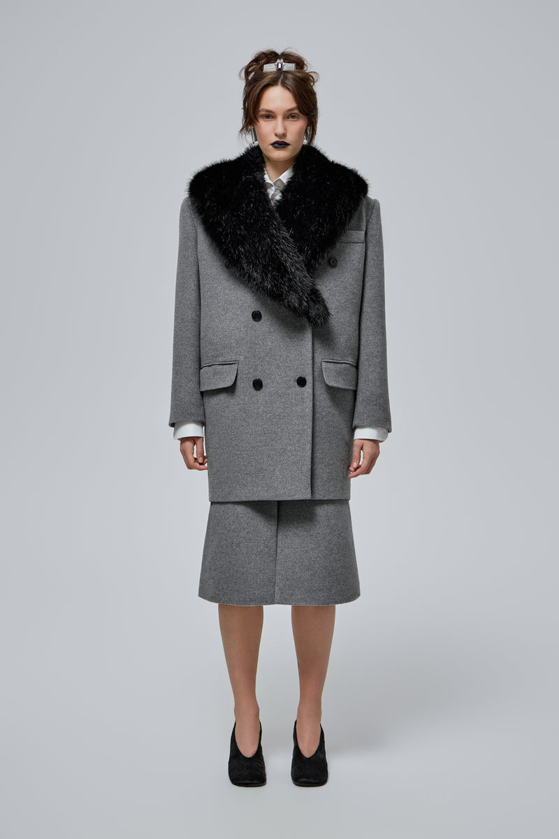 YAPPI JACKET IN GREY