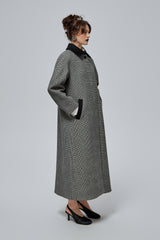 ELIZABETH CHECKED COAT