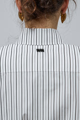 WHITE SHIRT WITH STRIPES